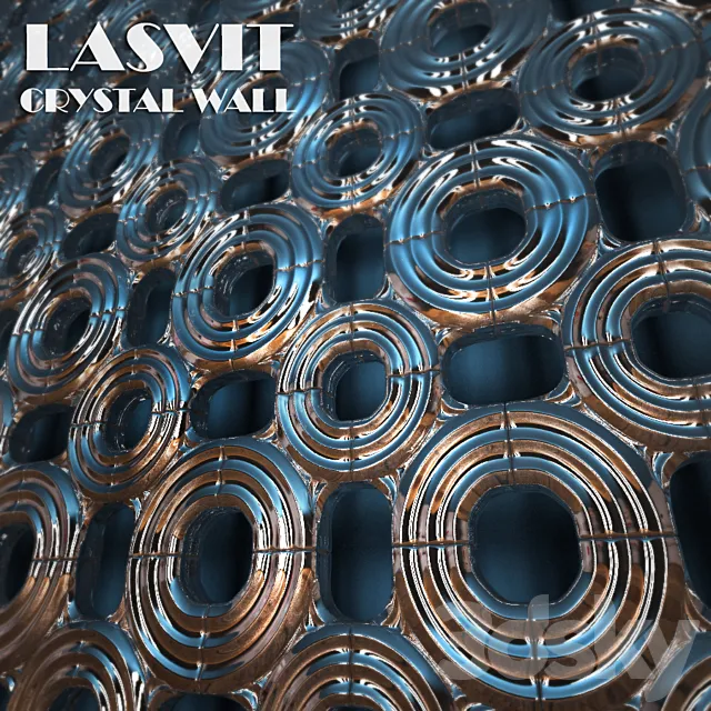 Lasvit Crystal Wall 3ds Max