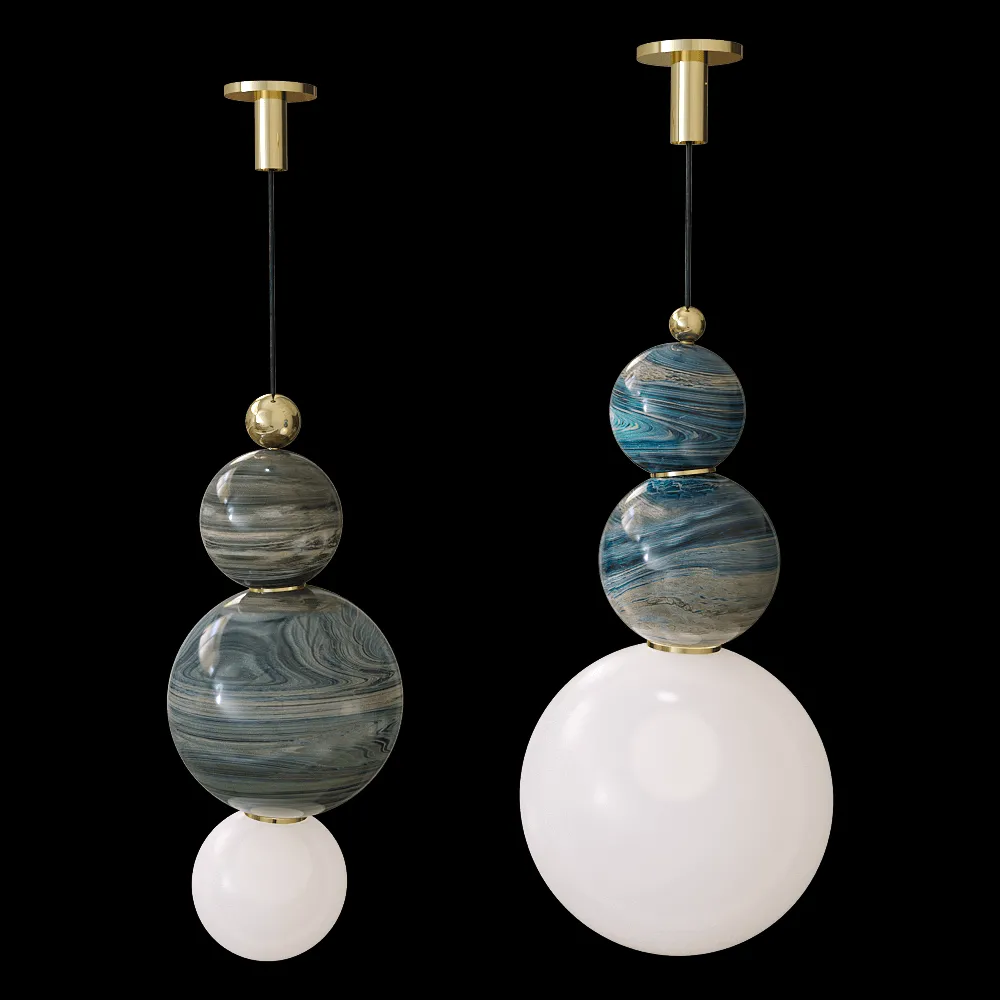 LASVIT – Pendant lamp Spacey 3ds Max