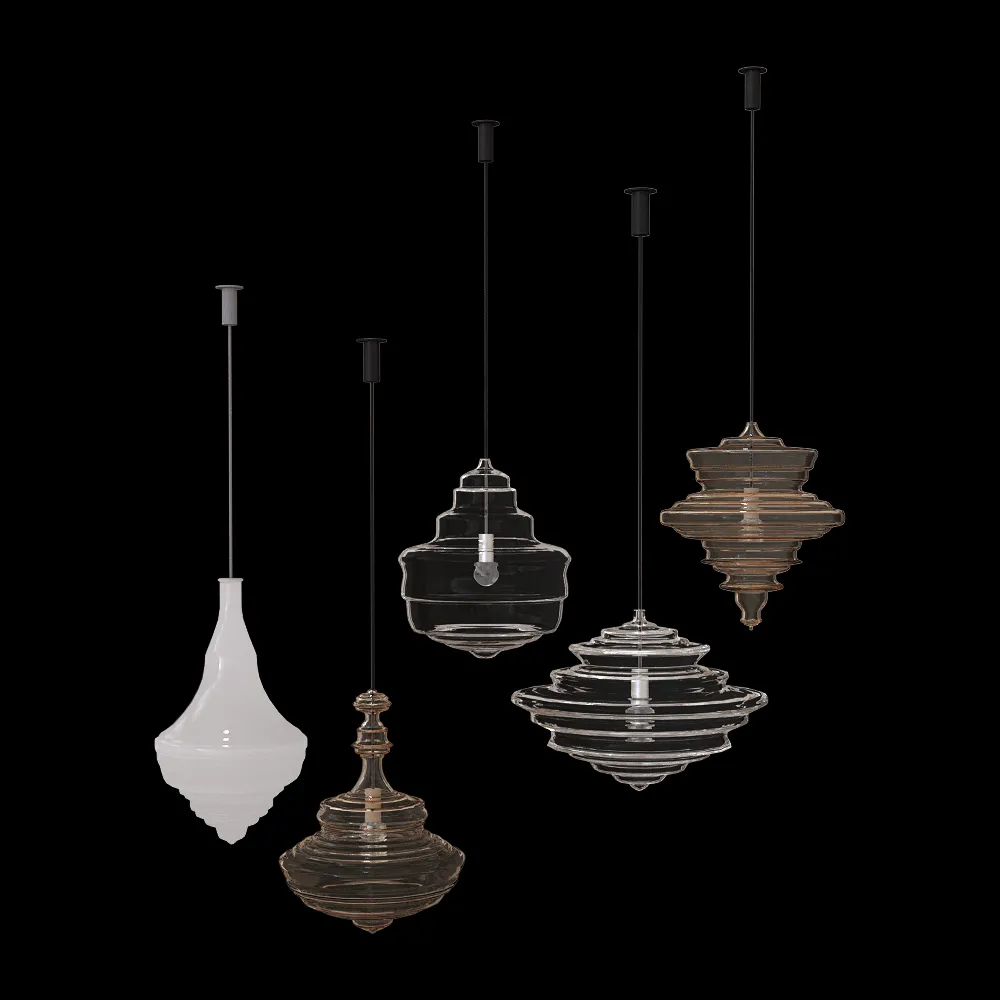 LASVIT – Pendant lamps Neverending Glory 3ds Max