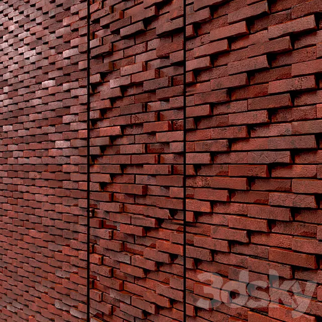 Lattice Brick-07-2K-PBR 3ds Max