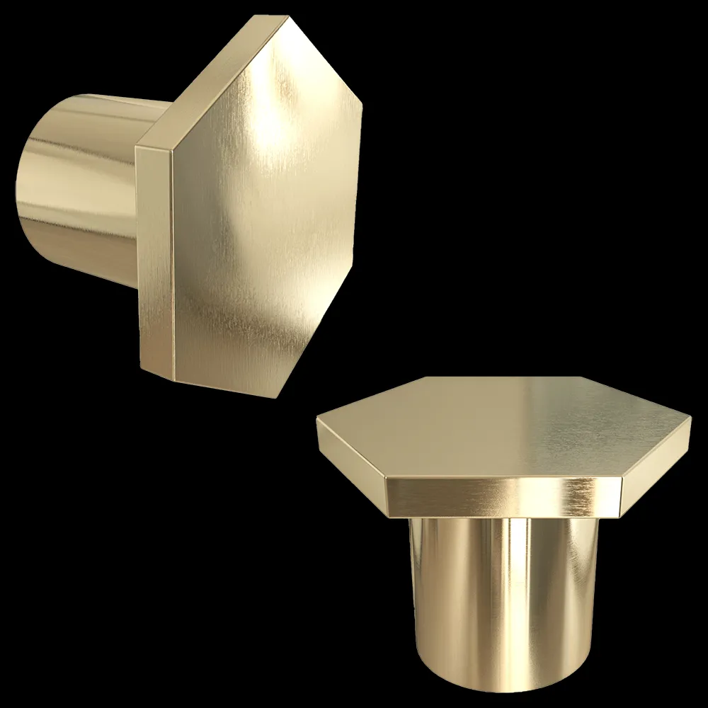 Latuning – Door handle Hexagon 2 LP 3ds Max