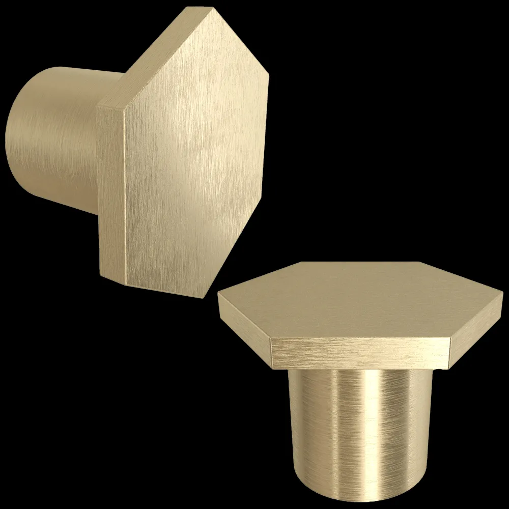 Latuning – Door handle Hexagon 2 LS 3ds Max
