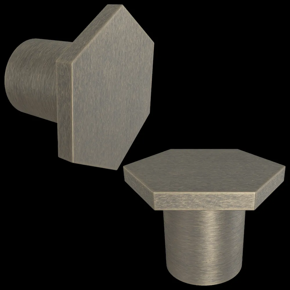 Latuning – Door handle Hexagon 2 SP 3ds Max