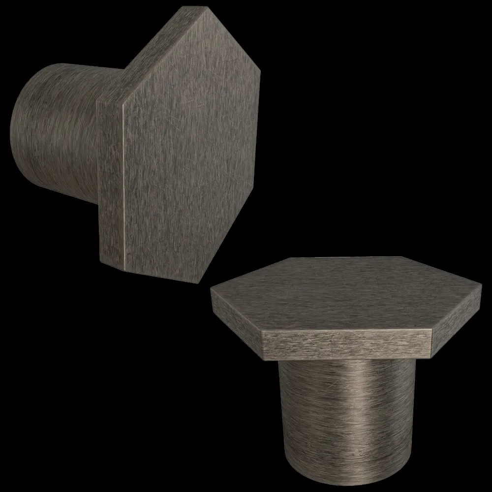 Latuning – Door handle Hexagon 2 TP 3ds Max