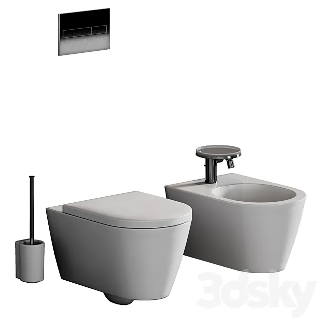 Laufen Kartell WC 3ds Max