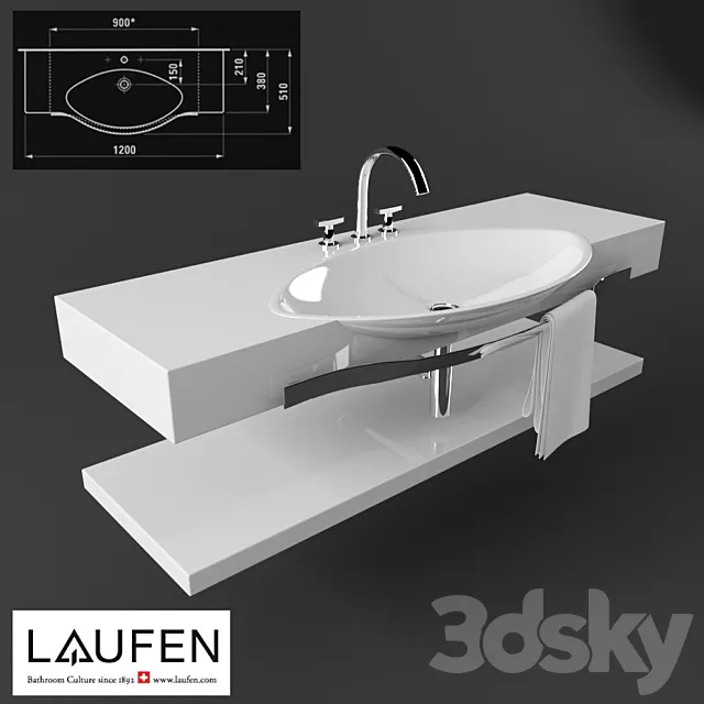 Laufen Palace 3ds Max