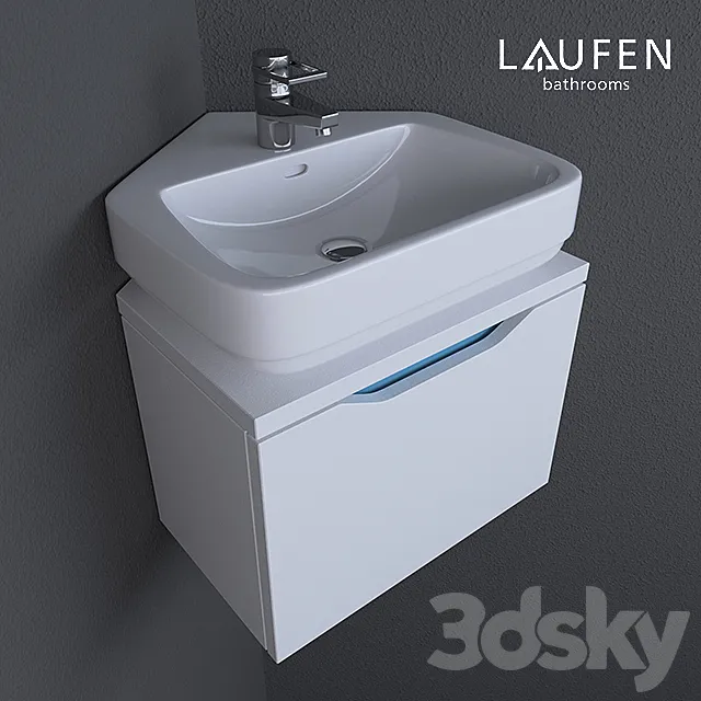 Laufen washbasin 3ds Max