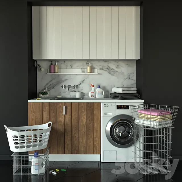 Laundry 3ds Max