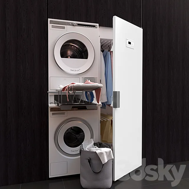 Laundry ASKO _ ASKO Laundry 3DSMax File