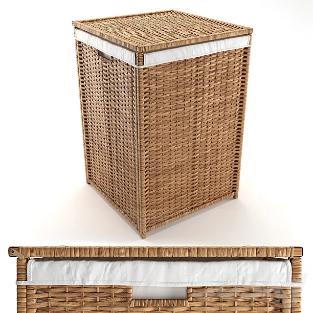 Laundry Basket Branes Ikea 3DS Max Model