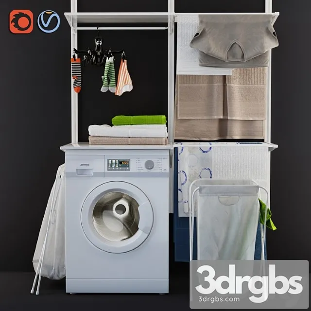 Laundry Decor Ikea 3dsmax Download