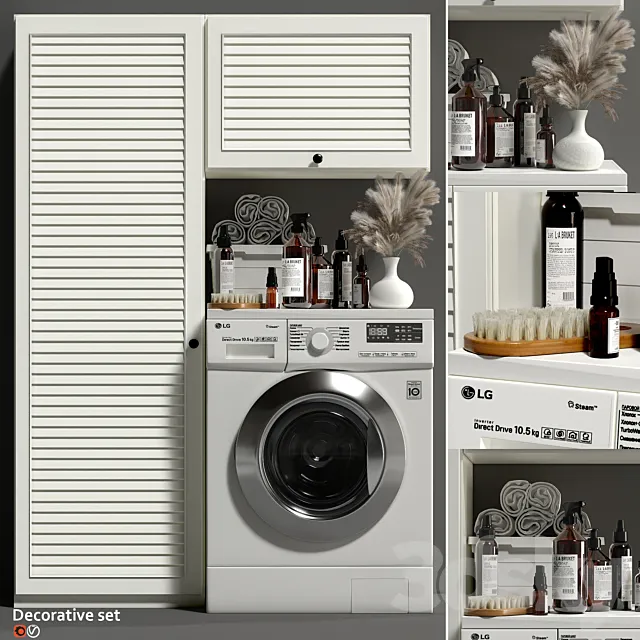 Laundry room 04 3ds Max