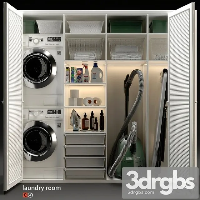 Laundry Room 1 3dsmax Download