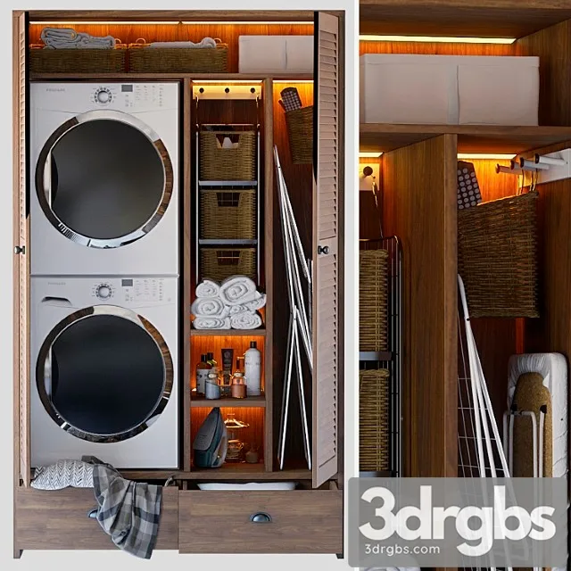 Laundry Room Decor 7 3dsmax Download