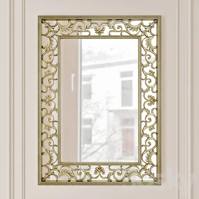 Laura Ashley Mirror 3DS Max Model