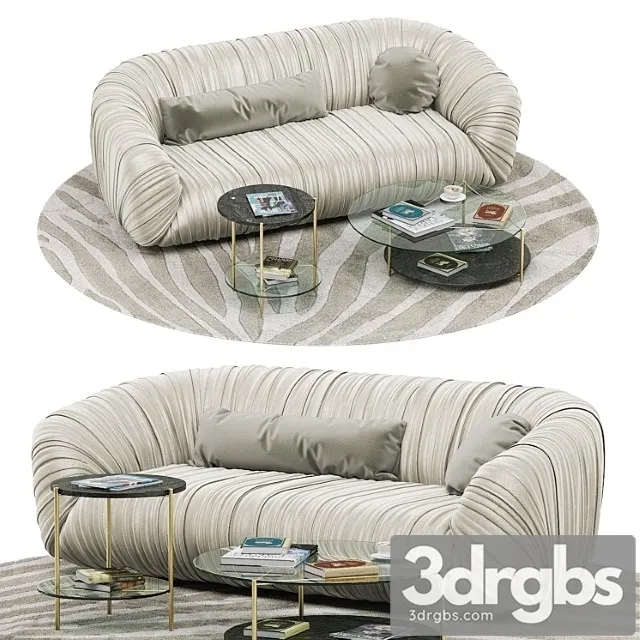 Laurameroni drape sofa echo table 2 3dsmax Download