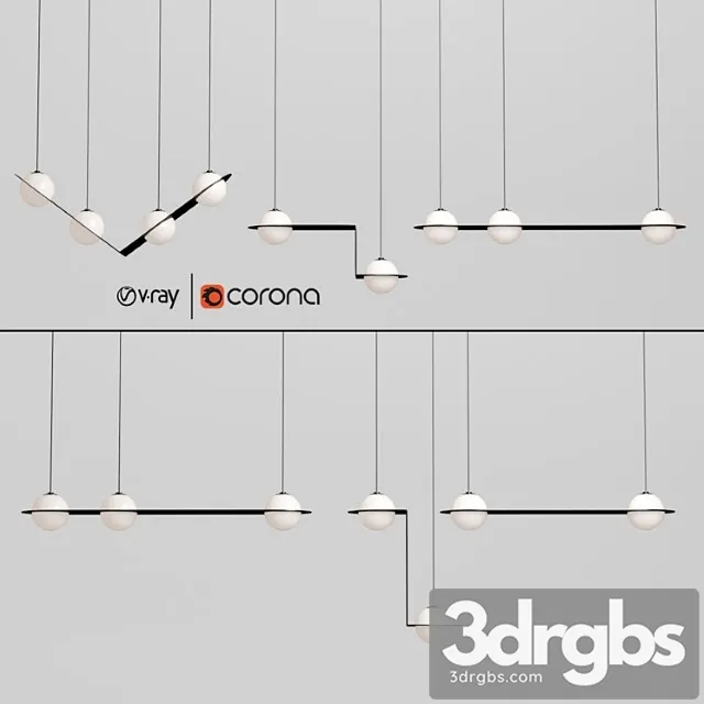 Laurent suspension light collection 3dsmax Download