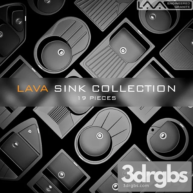 Lava Sink Collection 3dsmax Download