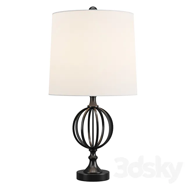 Lavish Home Table Lamp 3DSMax File