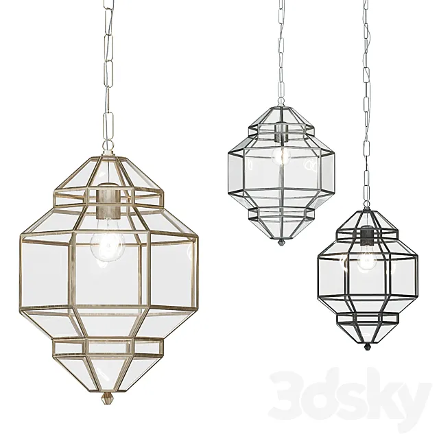 Laviva Home Granada Lanterns 3DS Max Model