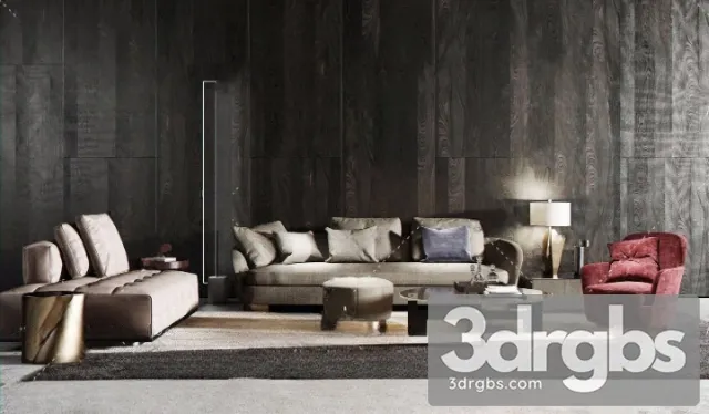 Lawrence Moderm Sofa 3dsmax Download