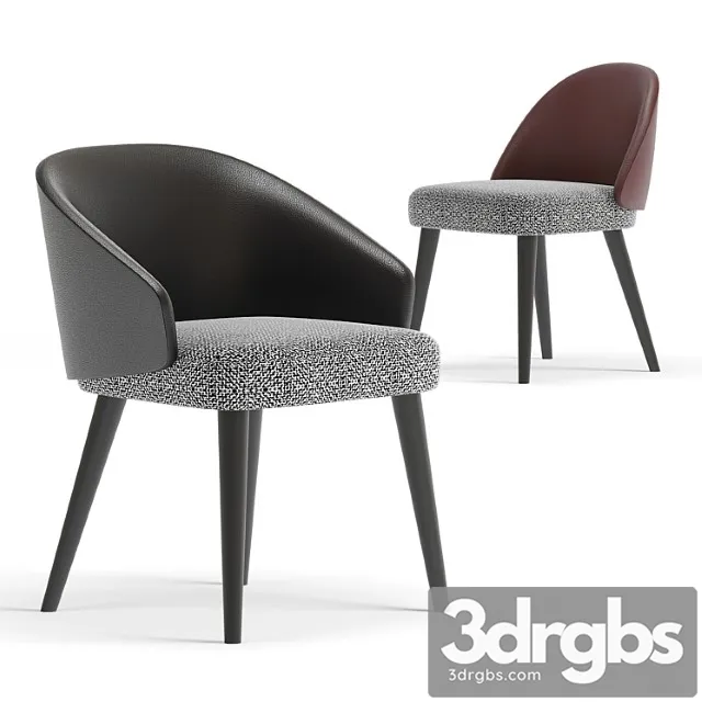 Lawson dining chair minotti 2 3dsmax Download