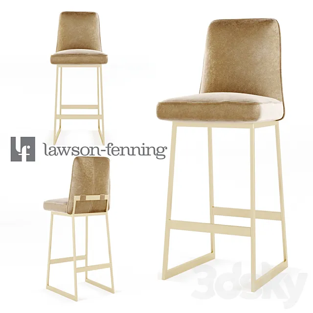 Lawson Fenning – Elysian Barstool 3ds Max