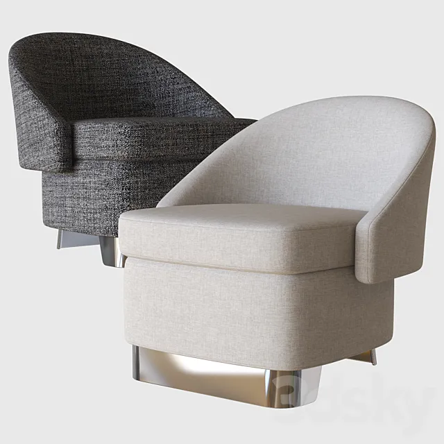 lawson lounge armchair minotti 3DSMax File