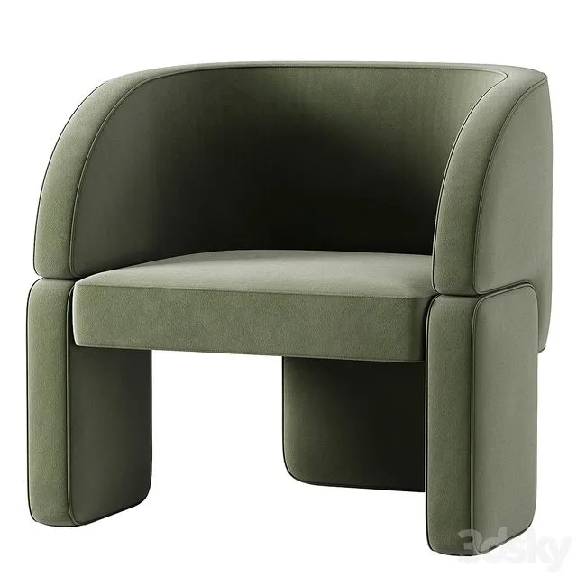 Lazybones Lounge Chair 3dsMax Model