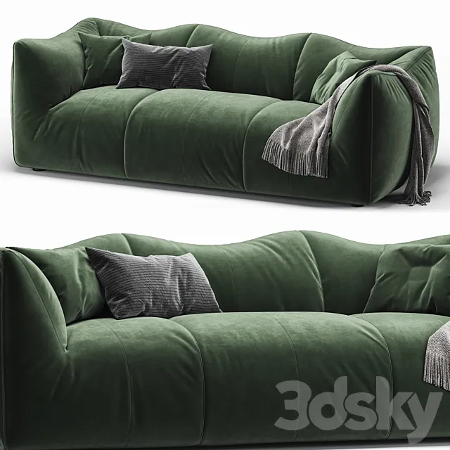 Le Bambole Sofa 3DS Max Model