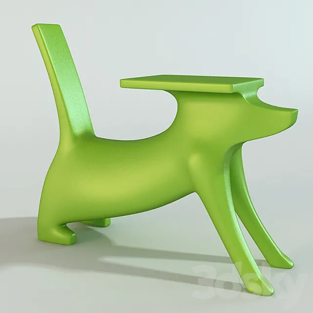 Le Chien Savant desk 3ds Max