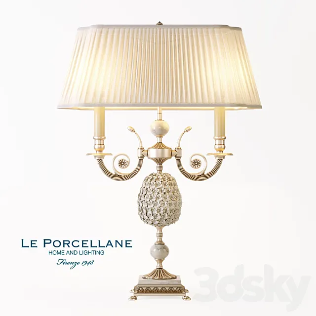 Le Porcellane 3DS Max Model