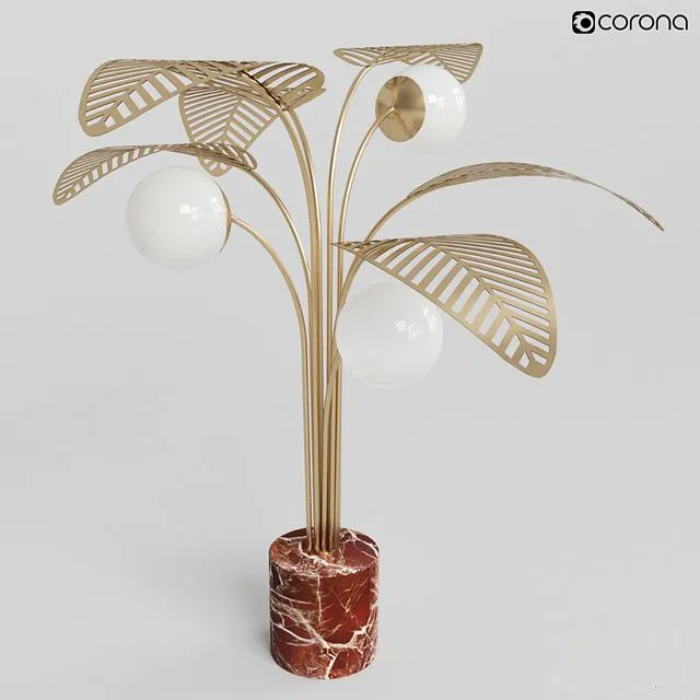 Le Refuge Floor Lamp by Marc Ange 3dsMax Model