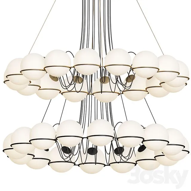 Le Sfere Model 2109 Lamp 3dsMax Model
