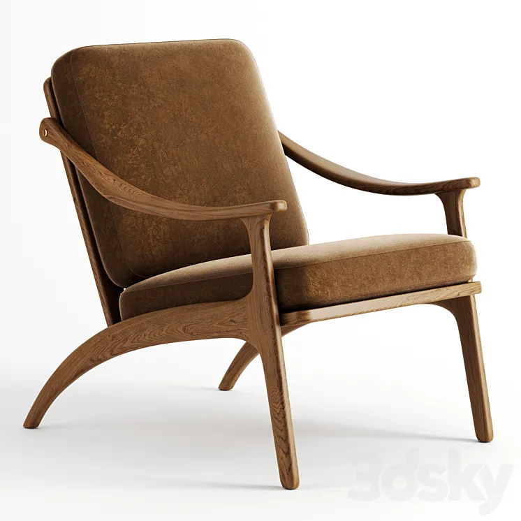 Lean Back Chair by Warm Nordic 3DS Max