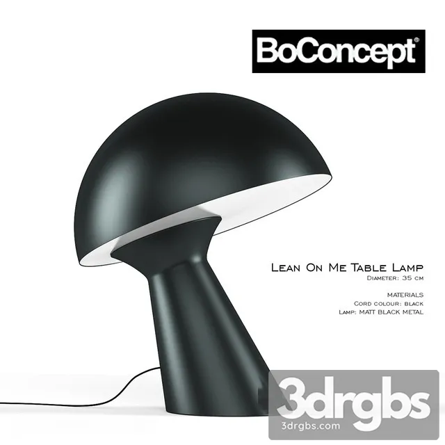 Lean On Me Table Lamp 3dsmax Download