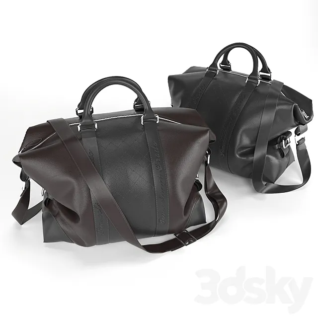 leather bag 3DS Max Model