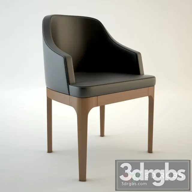 Leather Black Chair 3dsmax Download