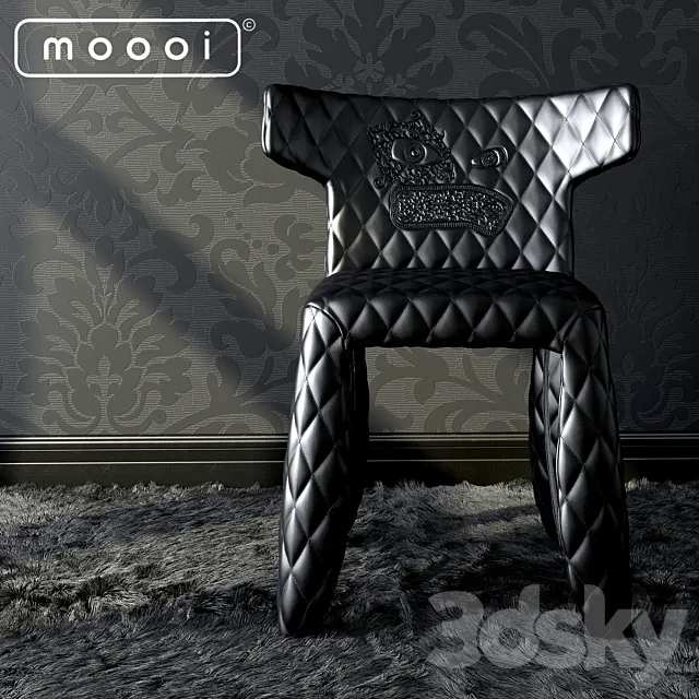 Leather chair Monster Moooi 3ds Max