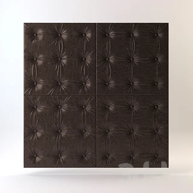 Leather panel 3DS Max Model