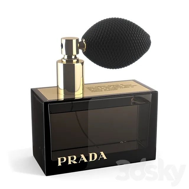 L`Eau Ambree Prada 3ds Max