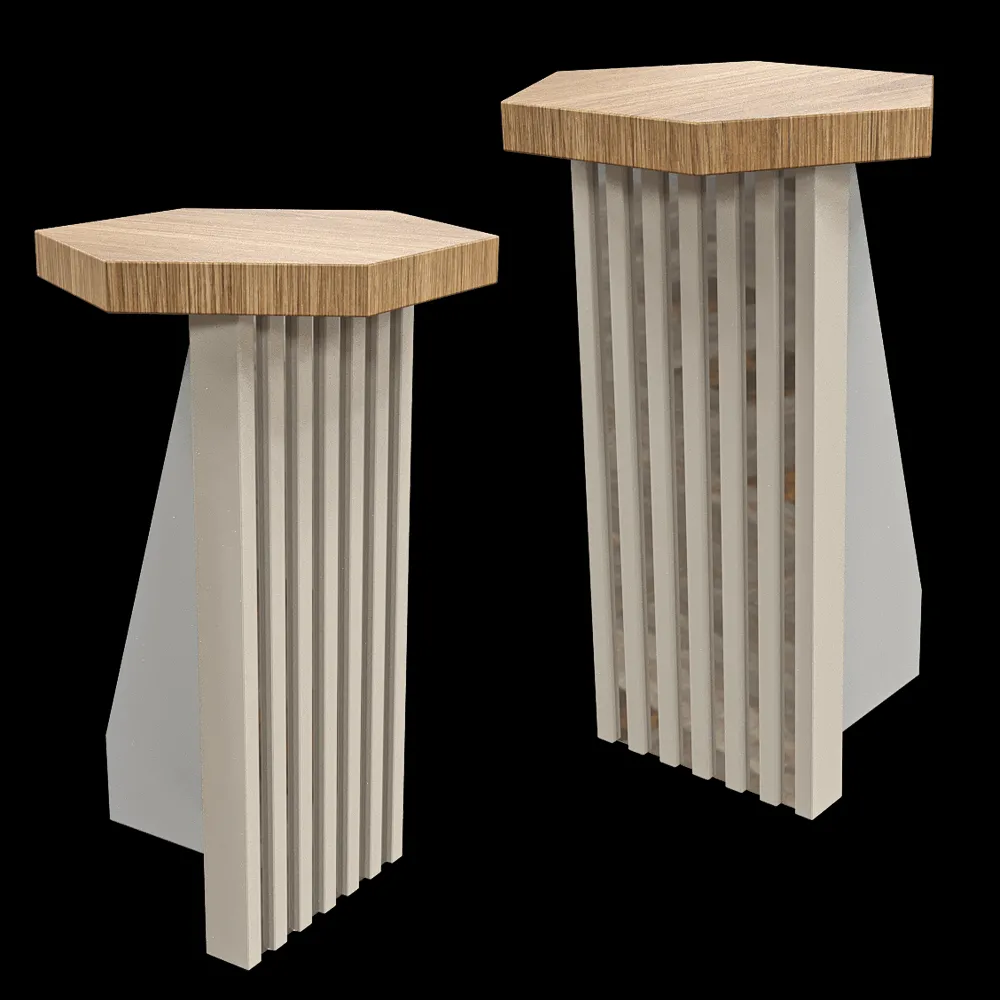 LEBANTO – Side table Murano 3ds Max