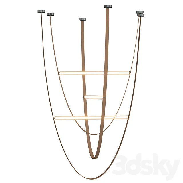 Led Chandelier 3ds Max