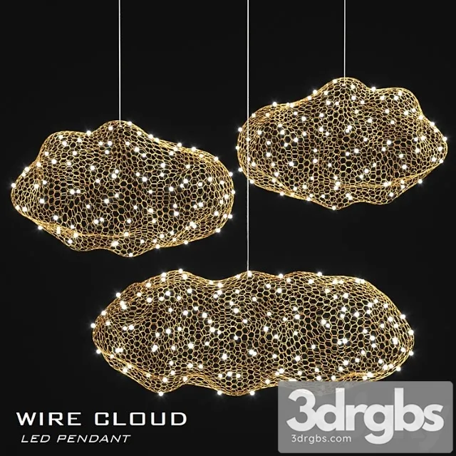 Led cloud pendant