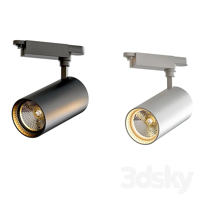 LED COB Track Rail Light AC85- 265V 3ds Max