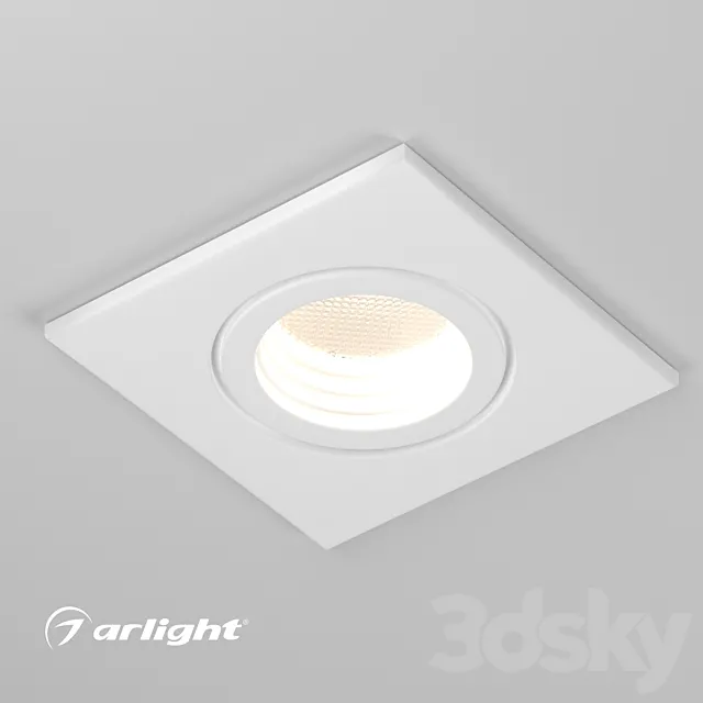 LED Downlight LTM-S46x46WH 3W 3DSMax File