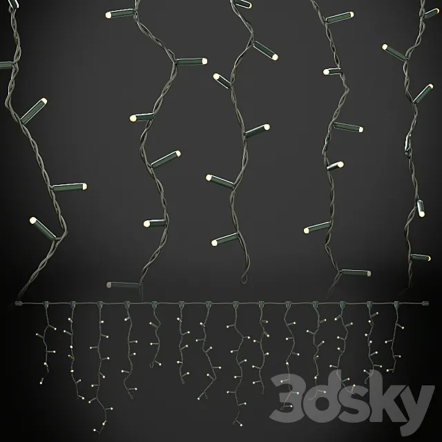 LED festoon 3DSMax File