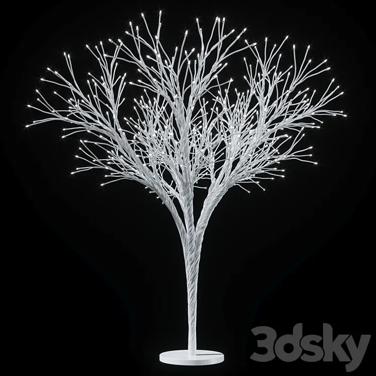 LED (light decorative) tree 3DS Max