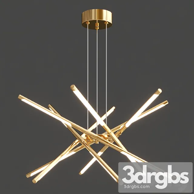 Led pendant chandelier 12