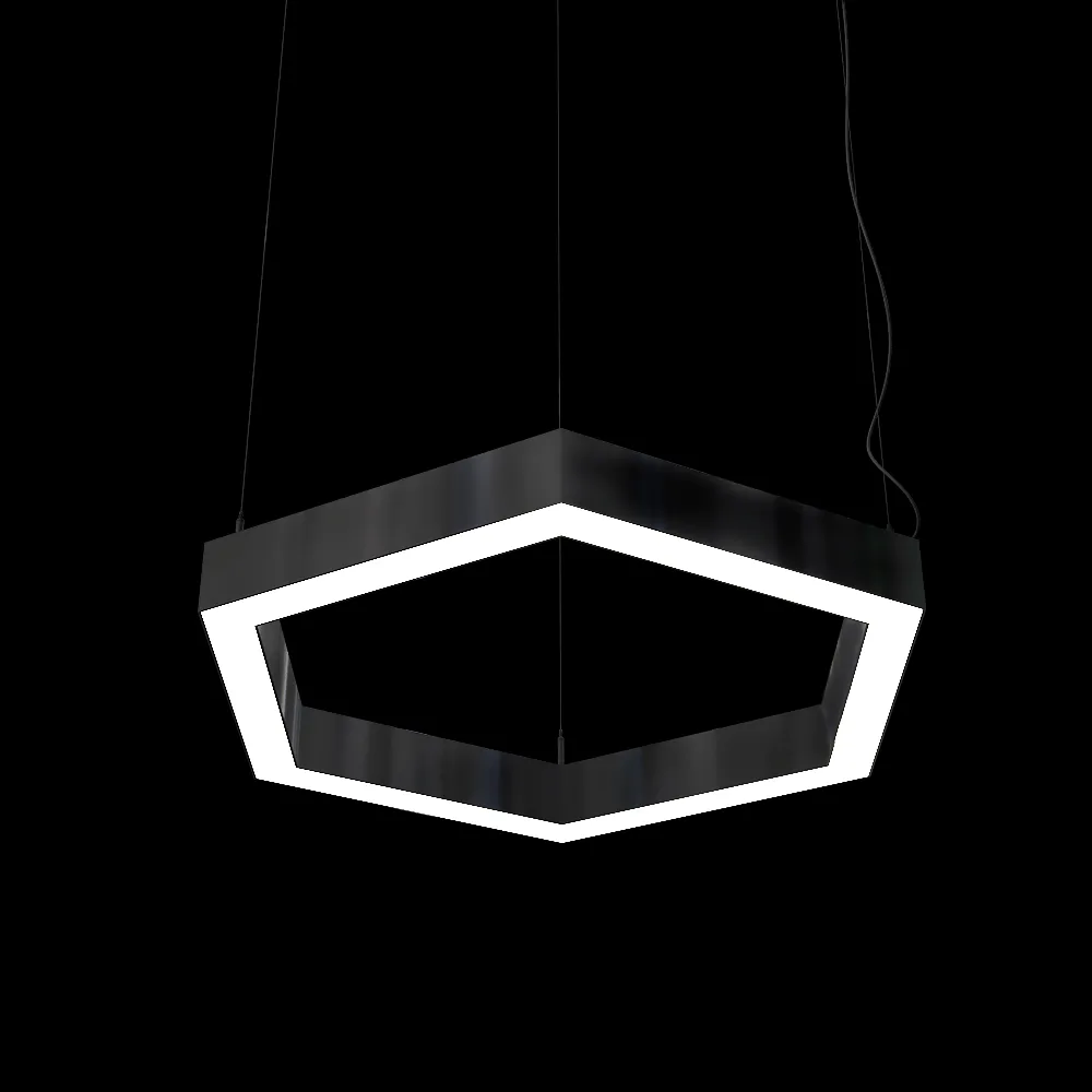 Ledalen – Pendant lamp hexagon 3ds Max